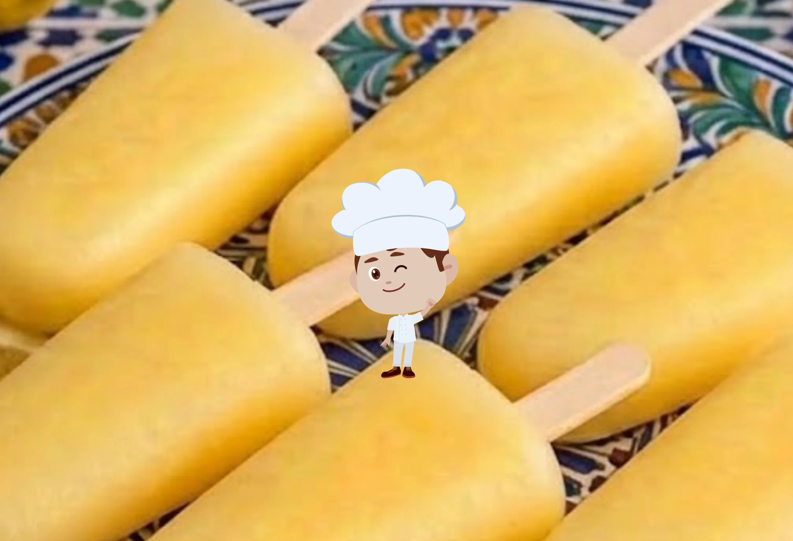 Ghiaccioli al Limone Senza Zucchero Bianco